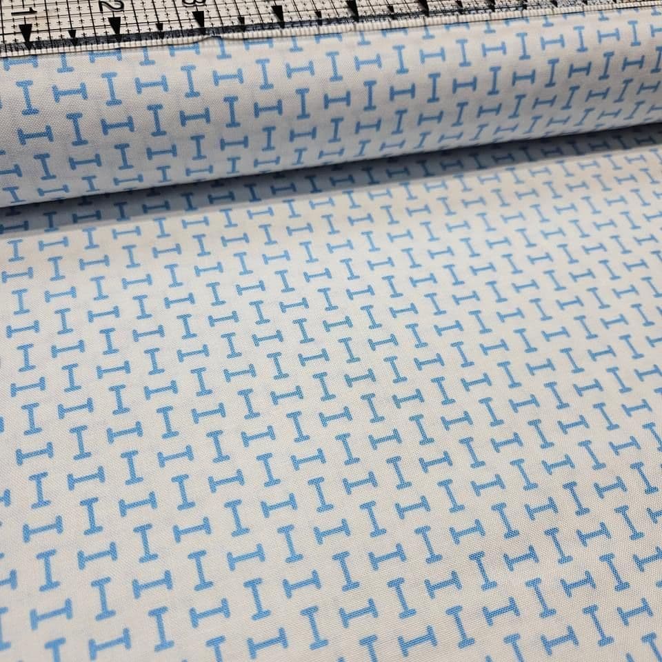 Free Spirit - Tailored Blue Blender 100% Cotton Fabric - Crafts and Quilts