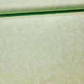 Hamil Textiles - Word of Susybee SB20165 Cheese Green 100% Cotton Fabric - Crafts and Quilts