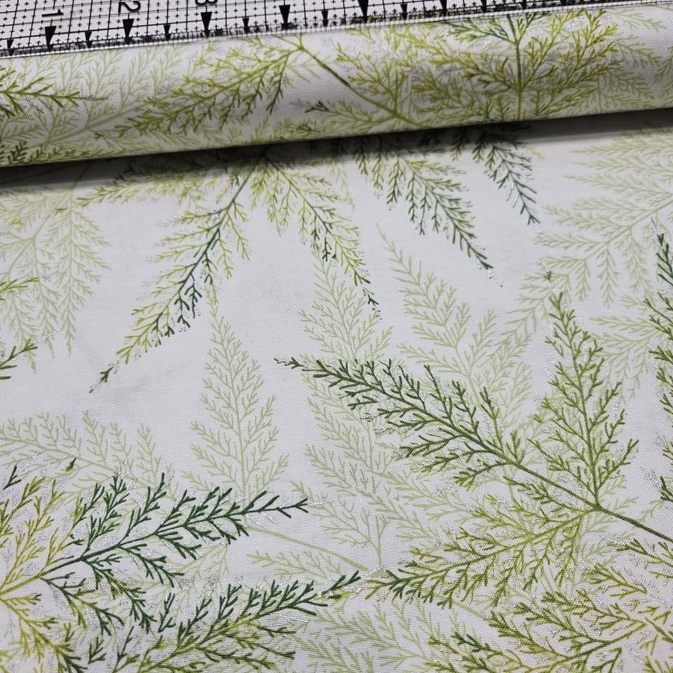 Hoffman - A Little Birdie Told Me Fern S#Q4509 100% Cotton Fabric