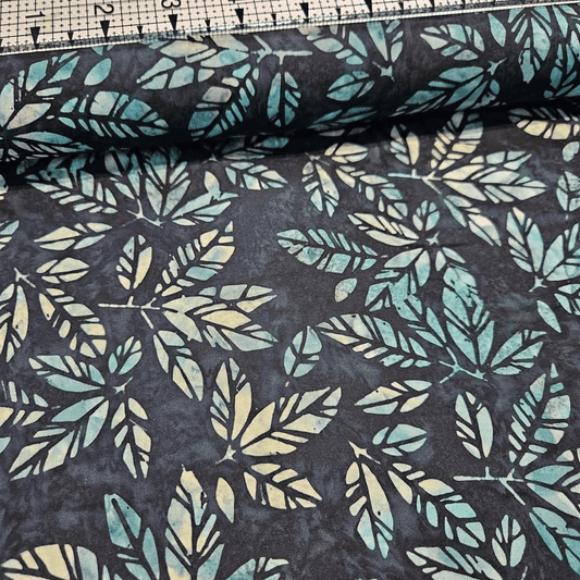 Hoffman - Bali Batiks Handpaints Bay Leaf Teal 3354-820 100% Cotton Fabric