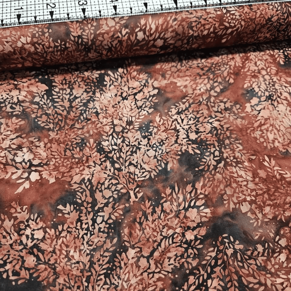 Hoffman - Bali Batiks Handpaints Branches Brown 3364-308 100% Cotton Fabric