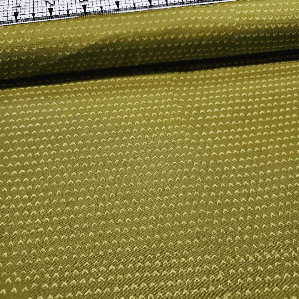 Hoffman - Bali Batiks Handpaints Chevron Olive 3902-484 100% Cotton Fabric