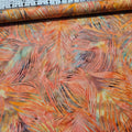 Hoffman - Bali Batiks Handpaints Cycas Palm Amber 3902-276 100% Cotton Fabric - Crafts and Quilts