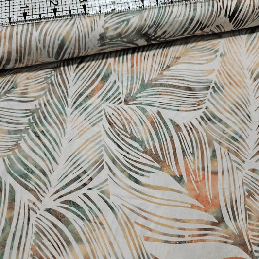 Hoffman - Bali Batiks Handpaints Cycas Palm Northwoods 3902 100% Cotton Fabric