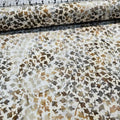 Hoffman - Bali Batiks Handpaints Floating Leaves Sand 100% Cotton Fabric - Crafts and Quilts