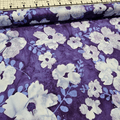 Hoffman - Bali Batiks Handpaints Hibiscus Purple Sky 3355-909 100% Cotton Fabric - Crafts and Quilts