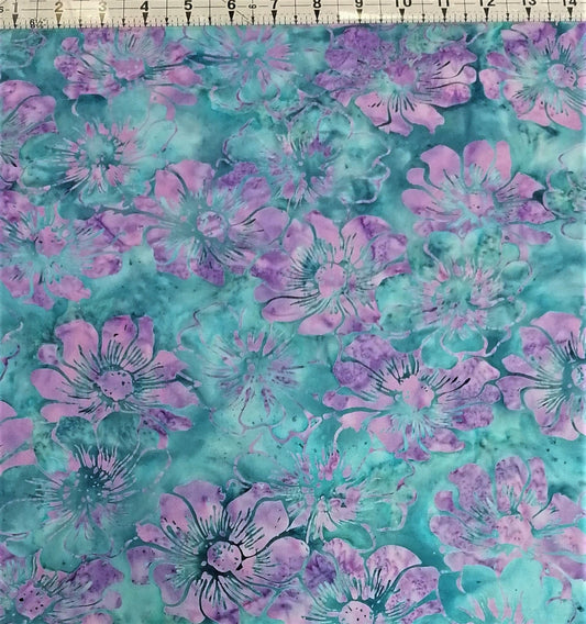Hoffman - Bali Batiks Handpaints Luau Tidepool 100% Cotton Fabric