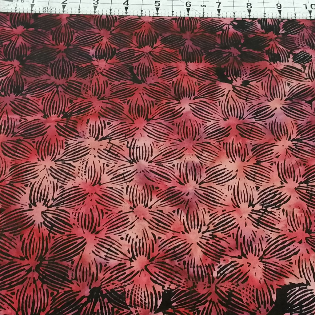 Hoffman - Bali Batiks Handpaints Nightshade Lava 3361 406 100% Cotton Fabric