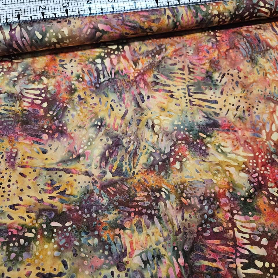 Hoffman - Bali Batiks Handpaints Paint Splash 3355-520 100% Cotton Fabric