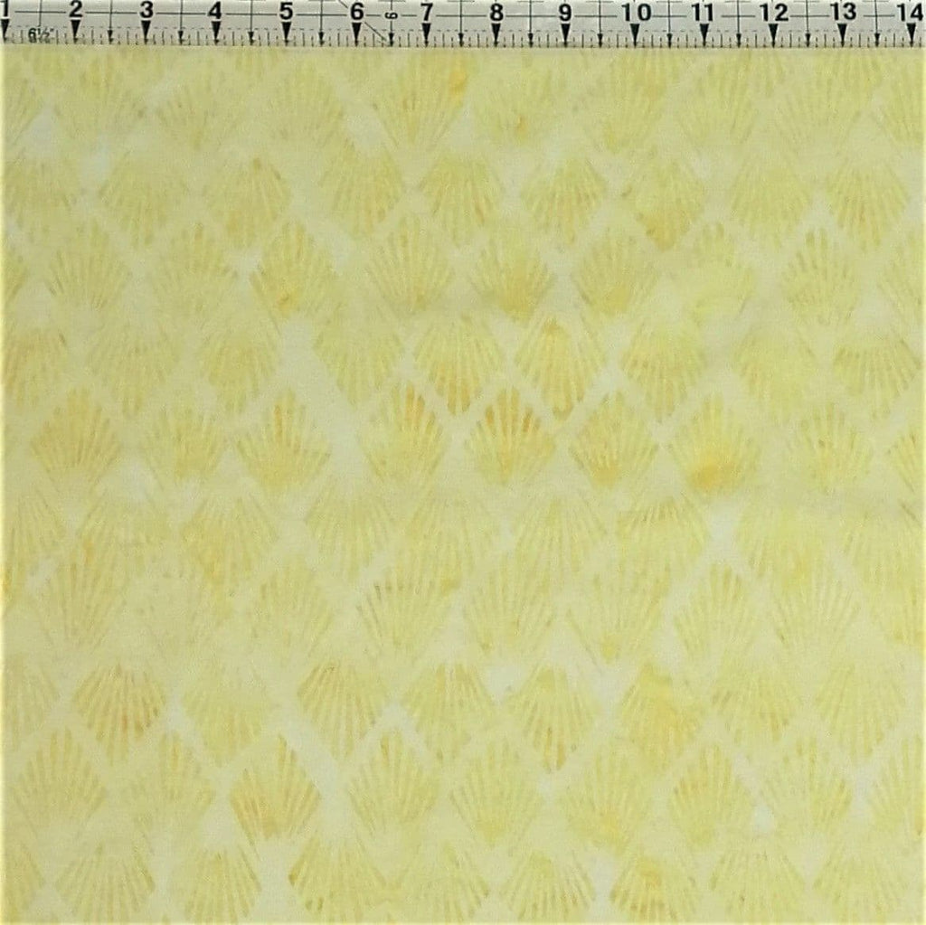 Hoffman - Bali Batiks Handpaints Seashell Citrine 3357 204 100% Cotton Fabric
