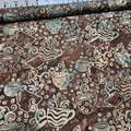 Hoffman - Bali Batiks Handpaints Tea Cups Coffee N7507 100% Cotton Fabric