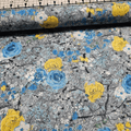Hoffman - Dream Blossom Sketch Grey S#N7502 100% Cotton Fabric