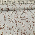 Hoffman - Meet Magnolia Buds Metallic R7678 100% Cotton Fabric
