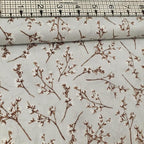 Hoffman - Meet Magnolia Buds Metallic R7678 100% Cotton Fabric