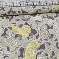 Hoffman - Sheer Romance Paisley Grey 100% Cotton Fabric