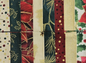 Jelly Roll - Christmas Metallics - Twenty 2.5" Strips 100% Cotton Fabric