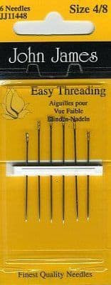 John James - Easy Threading Calyx Eye Needles - 4/8