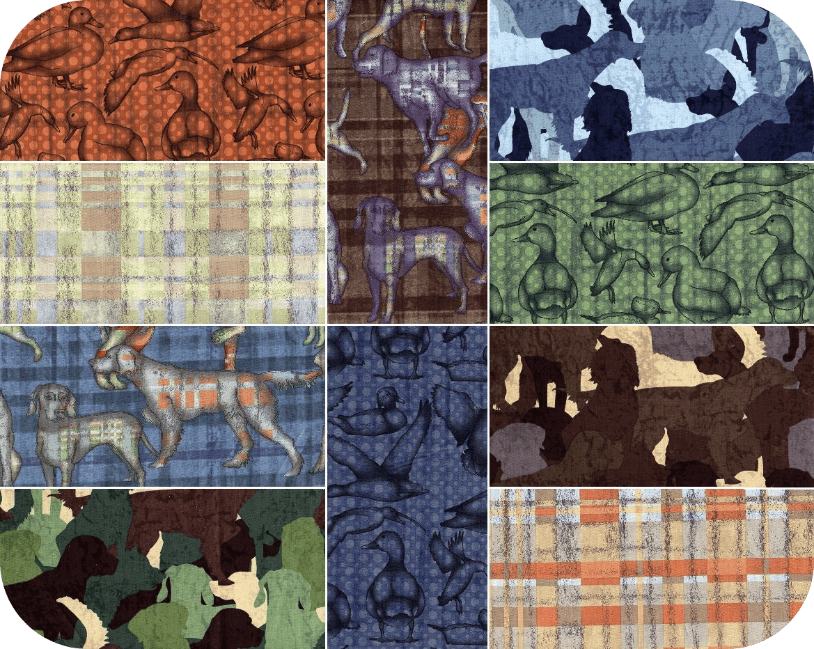 Layer Cake  - Country Walks - Twenty 10" Squares 100% Cotton Fabric Bundle