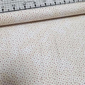 Maywood Studio - Beautiful Basics Neutral Dot 100% Cotton Fabric - Crafts and Quilts