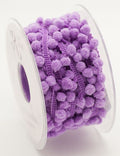 Mini Pom Pom Braid - Lilac - 15mm x 3 Meters