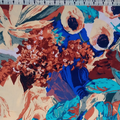 Poplin -Tropical Blooms 60" Wide Premium 100% Cotton Fabric Yard - Crafts and Quilts