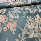 Quilt Gate - Gentle Flowers Blossoms Green GF5980-11 100% Cotton Fabric - Crafts and Quilts