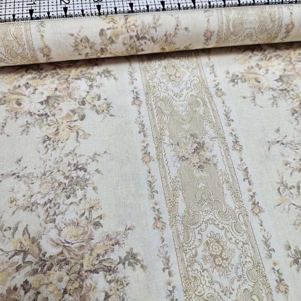 Quilt Gate - Gentle Flowers Border GF5960-12 100% Cotton Fabric