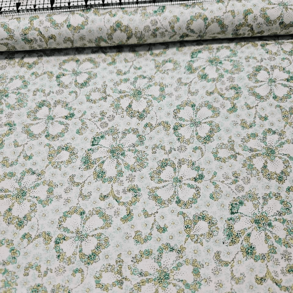 Quilt Gate - Mary Rose Green MK2150-16 100% Cotton Fabric