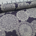 Quilt Gate - Ruru Bouquet Lace Purple RU2260-15 100% Cotton Fabric - Crafts and Quilts