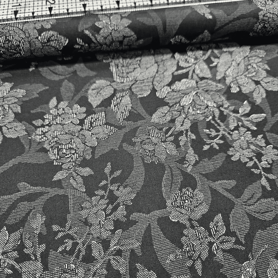 Quilt Gate - Ruru Bouquet Linear Rose RU2210-16 100% Cotton Fabric