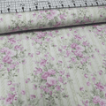 Quilt Gate - Ruru Floral Rose Stripe RU2230-17 100% Cotton Fabric - Crafts and Quilts