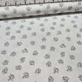 RJR Fabrics - Red by Alex Anderson Thread White 100% Cotton Fabric - Crafts and Quilts