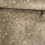 Henry Glass - Cherry Blossoms by One Sister Designs Bouquet Toss Brown 100% Cotton Fabric - Crafts and Quilts