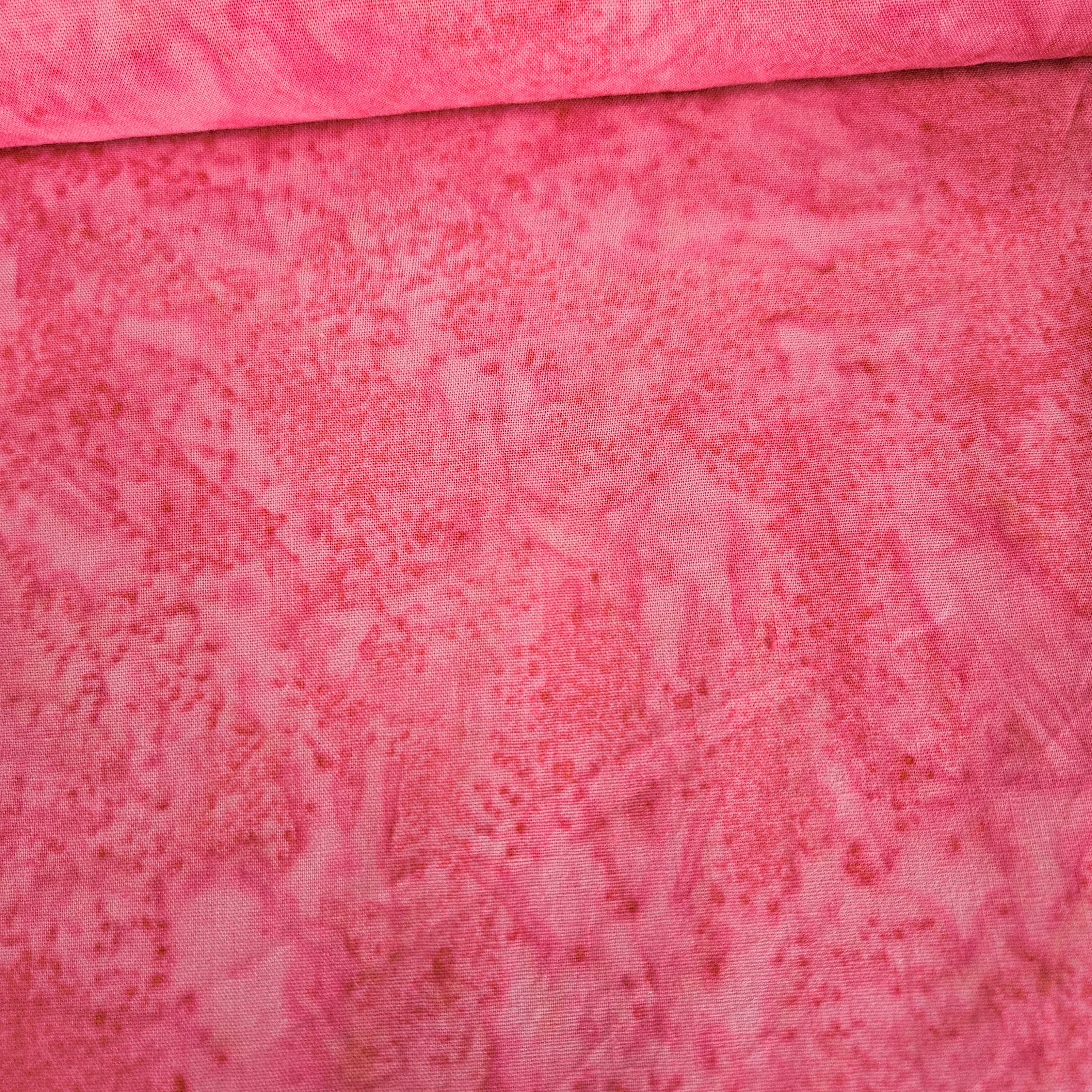 Indonesian Bali Batik - Marble Fuchsia 100% Cotton Fabic - Crafts and Quilts
