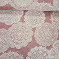 Quilt Gate - Ruru Bouquet Lace Pink RU2260-15 100% Cotton Fabric - Crafts and Quilts