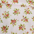 Henry Glass - Tranquil Garden Sm Bouquet Pink 100% Cotton Fabric - Crafts and Quilts