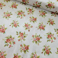 Henry Glass - Tranquil Garden Sm Bouquet Pink 100% Cotton Fabric - Crafts and Quilts