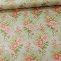 Henry Glass - Gentle Garden Blushed Rose 100% Cotton Fabric - Crafts and Quilts