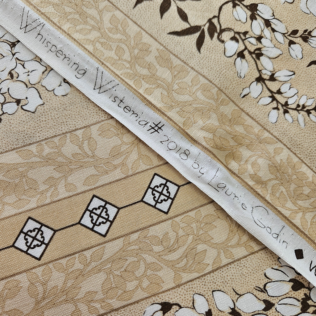 Northcott - Whispering Wisteria 100% Cotton Fabric - Crafts and Quilts
