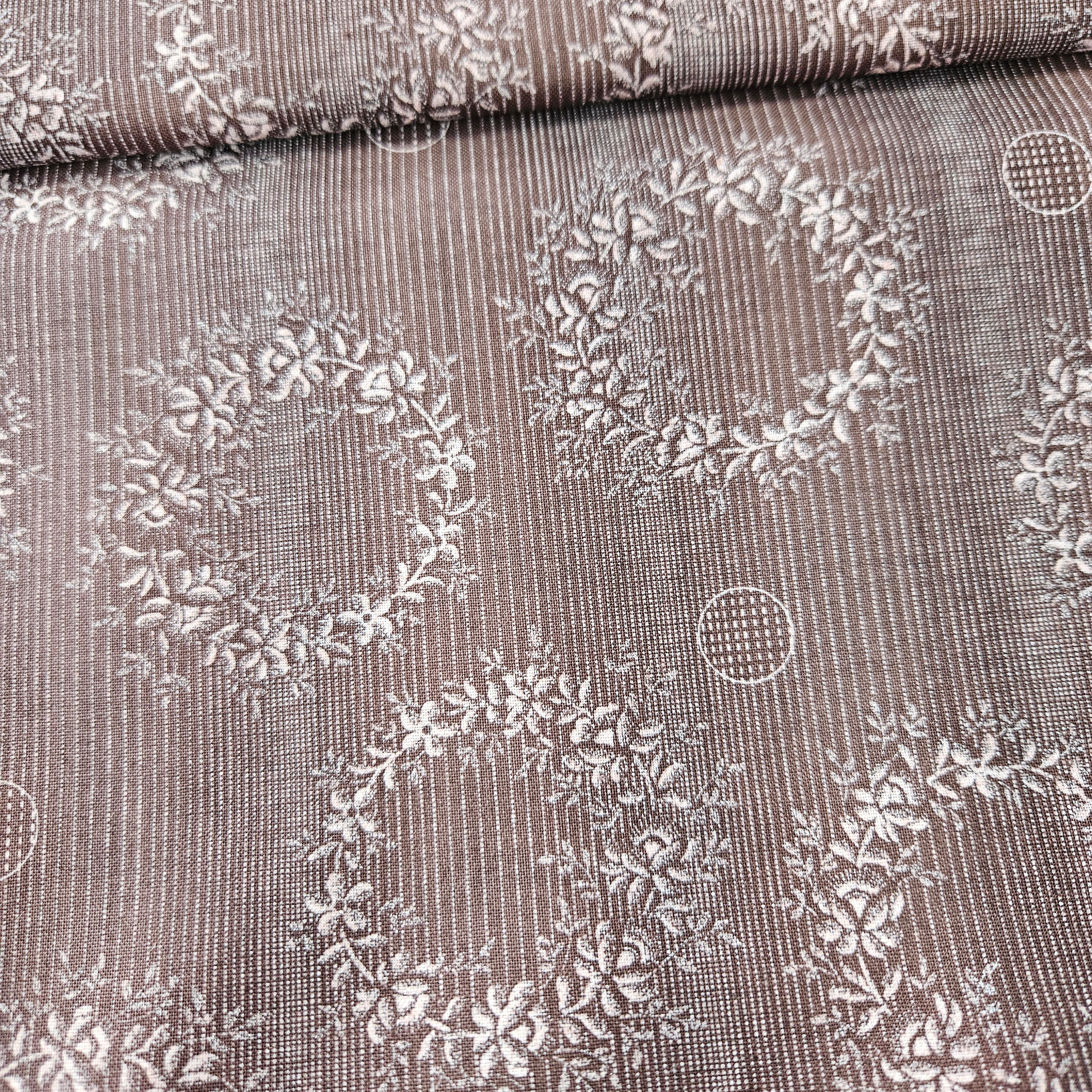 Quilt Gate - Gentle Flowers Plum GF5907-14 100% Cotton Fabric - Crafts and Quilts