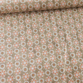 Stof - Happy Birds in Town Beige 100% Cotton Fabric - Crafts and Quilts