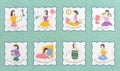 Just One of Those Days Retro 1930s Style Quilt Fabric Panel