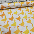 Robert Kaufman - Urban Zoologie by Ann Kelle Goose Yellow 15725 100% Cotton Fabric - Crafts and Quilts