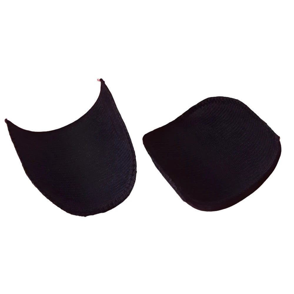 Shoulder Pads - D Shape Black Medium