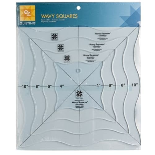 Simplicity EZ Quilting - Wavy Squares Template