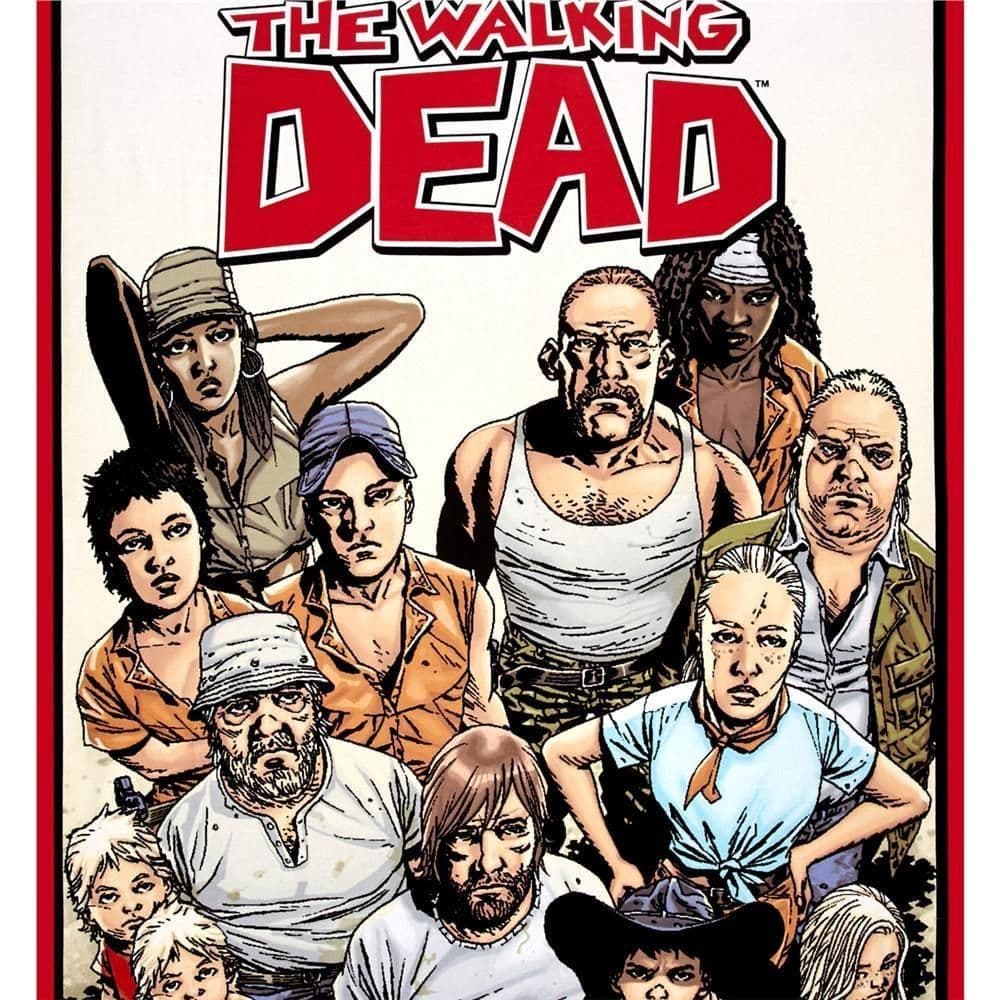 Springs - The Walking Dead Fabric Panel