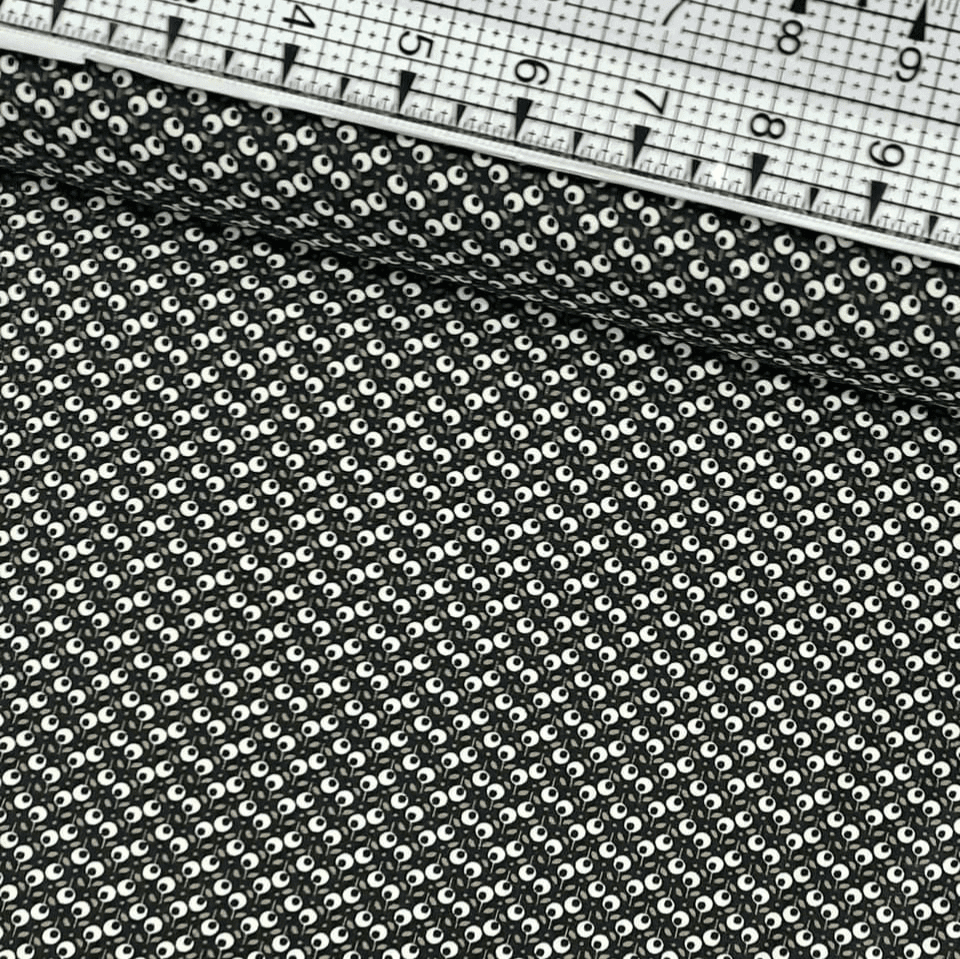Stof - Annaluna Belle Black HC4503 100% Cotton Fabric