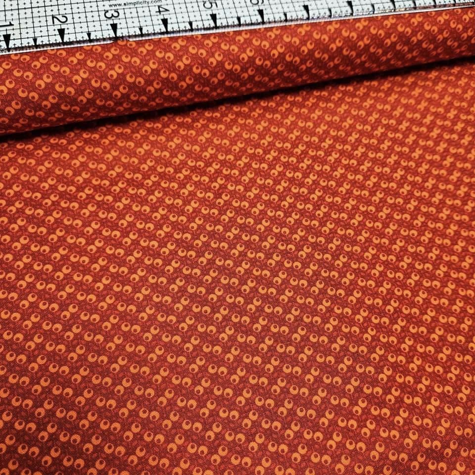 Stof - Annaluna Belle Orange HC4503 100% Cotton Fabric