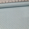 Stof - Bobbi's Picnic Daisy Blue 100% Cotton Fabric