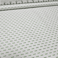 Stof - Colour Fun Green Linear Dot 100% Cotton Fabric